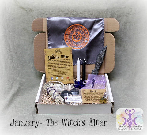 January 2017 Magick Mail Box: The Witch's Altar