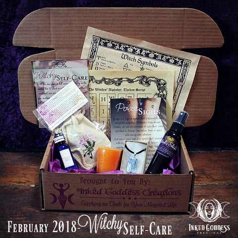 February 2018 Magick Mail Box: Witchy Self-Care