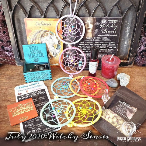 July 2020 Inked Goddess Creations Box: Witchy Senses