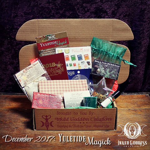 December 2017 Magick Mail Box: Yuletide Magick
