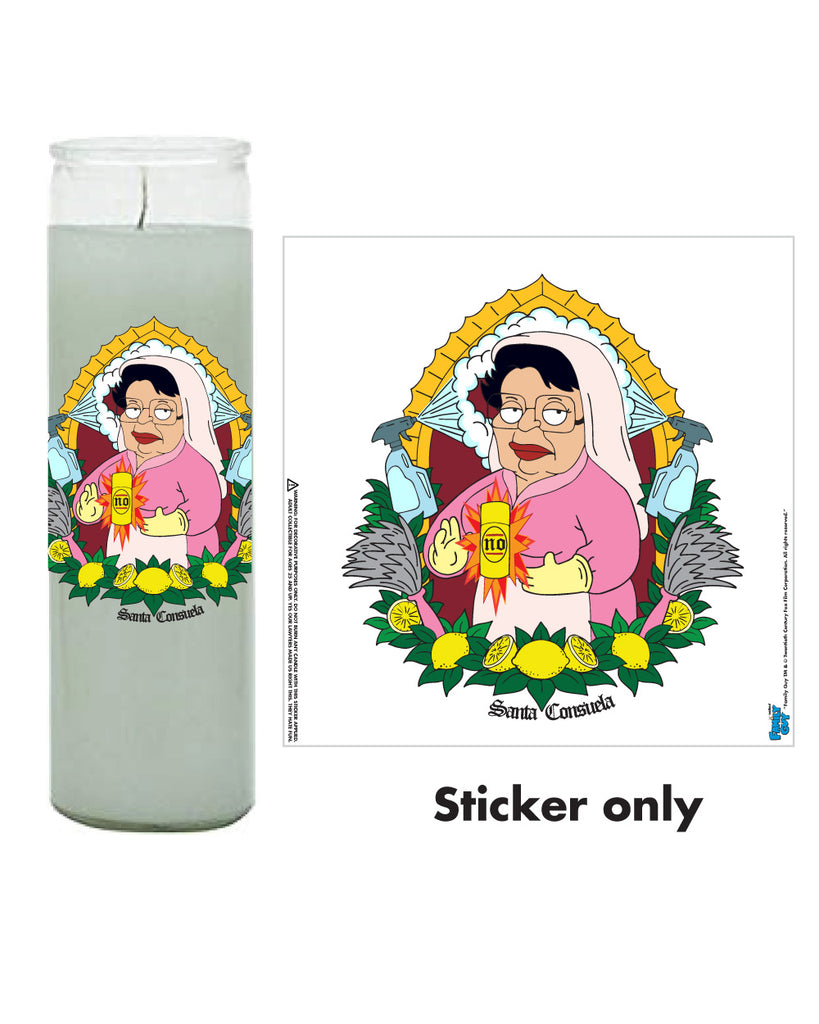 Family Guy - Santa Consuela Sticker – basekamp / toddland