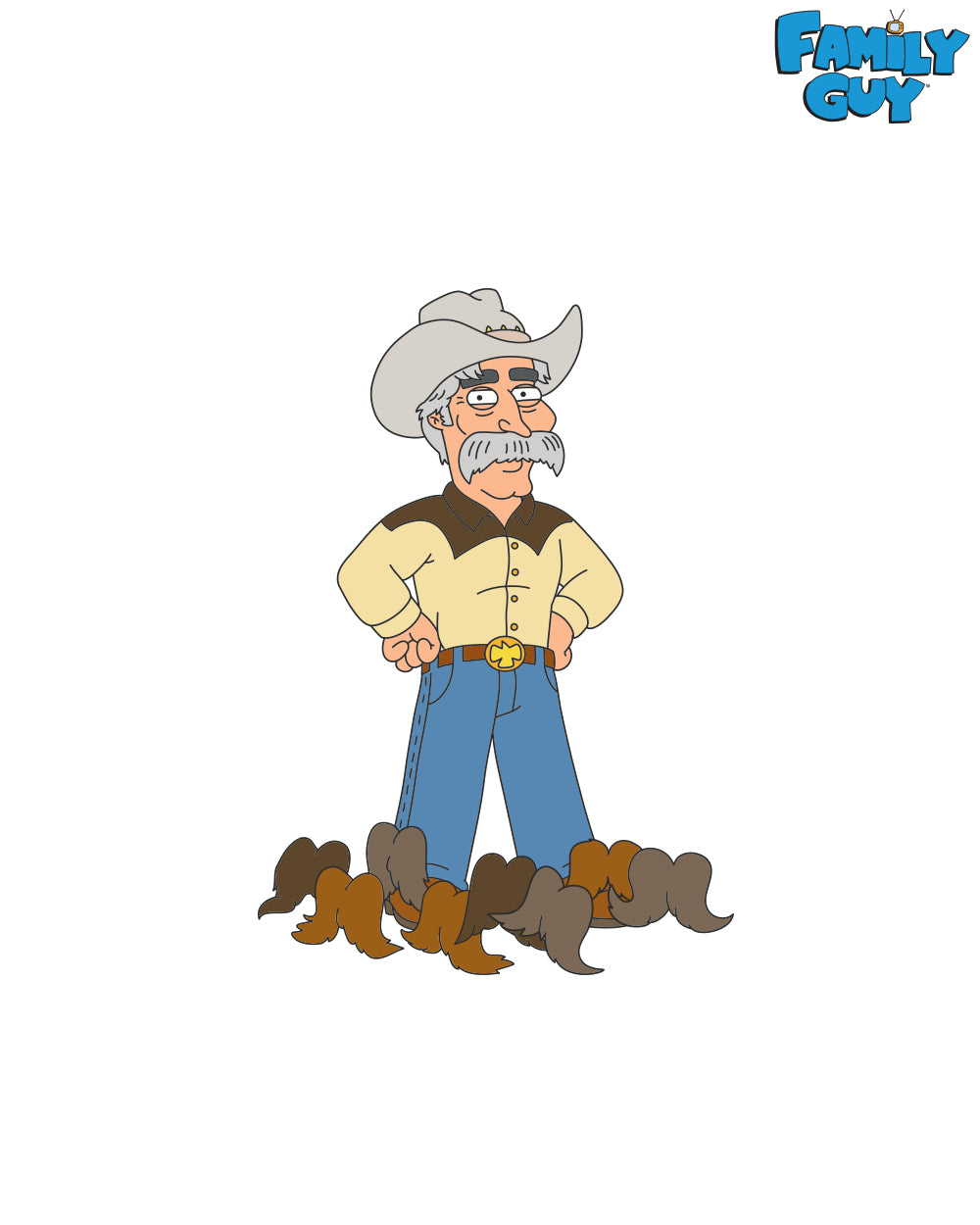 2021 Family Guy Wild West pin (limited edition of 125) (pre-order, ships 8/15-8/30)