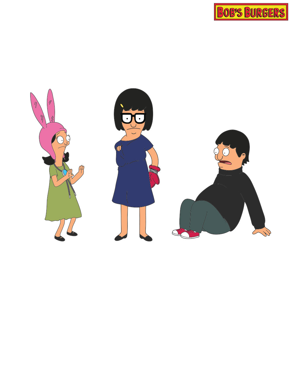2021 Bob's Burgers Worms Kids 3 pack (limited edition of 400) (pre-order, ships 8/15-8/30)