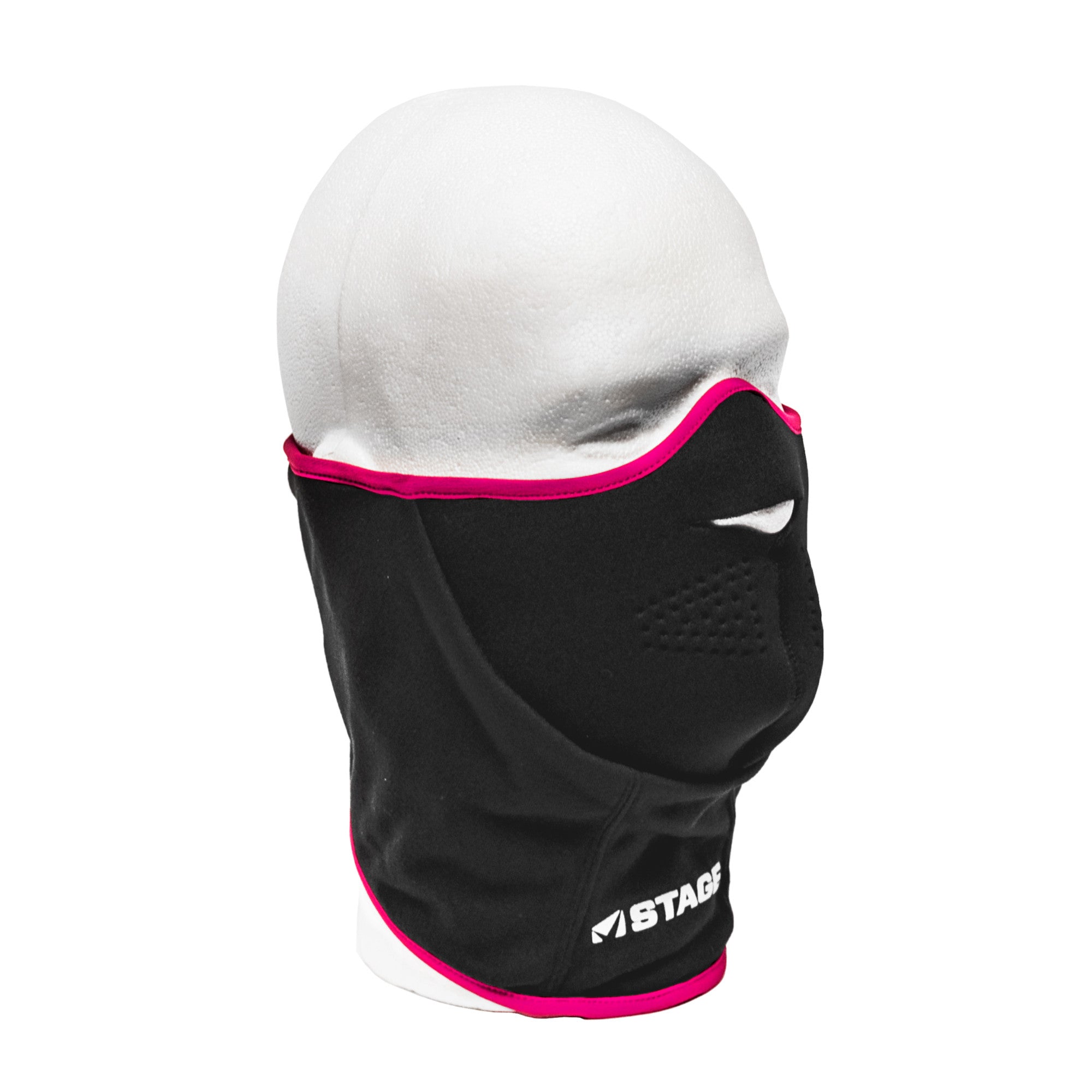 Ronhill Reversible Contour Headband Black Hot Pink Laser