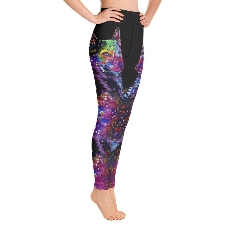 Fleece Leggings, Ambra