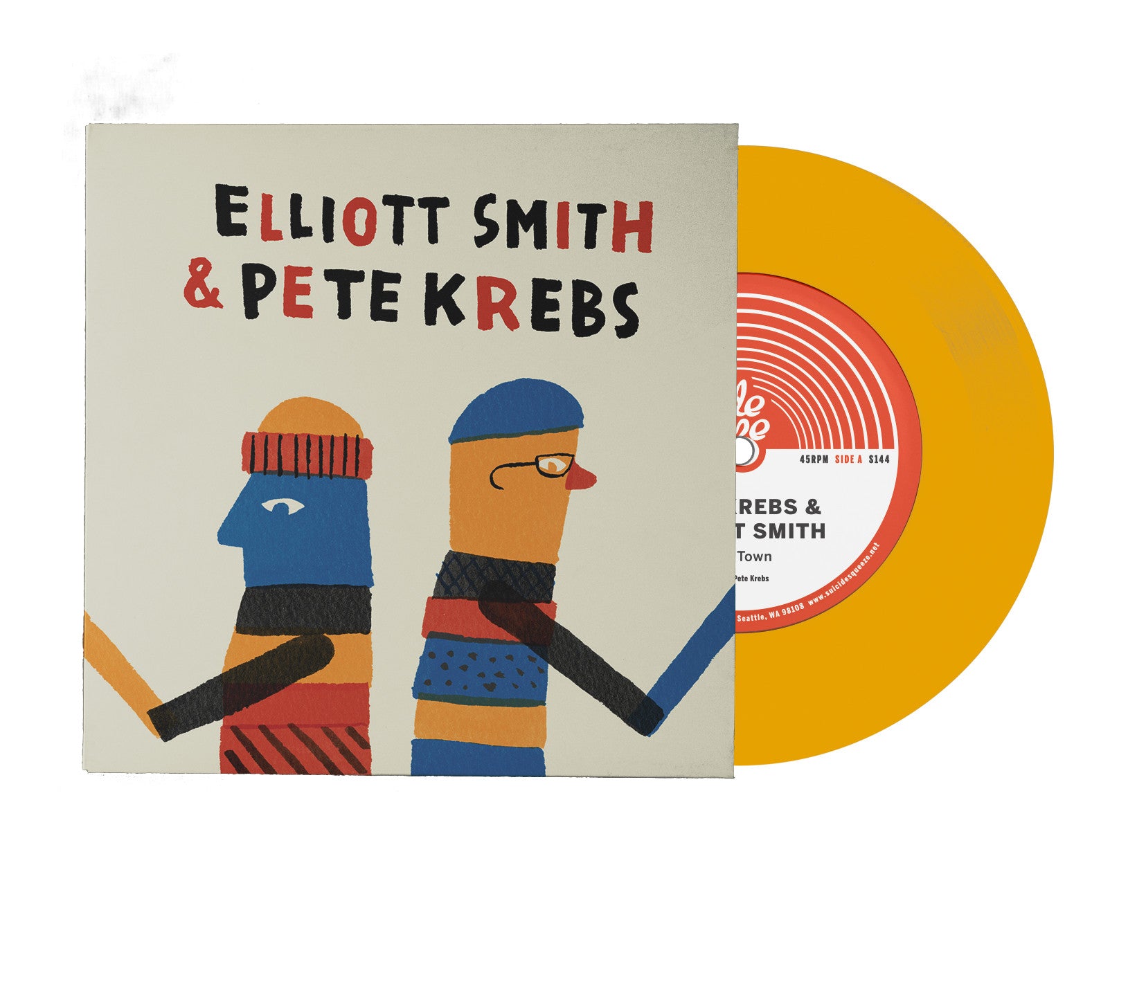 elliott smith either or yellow vinyl