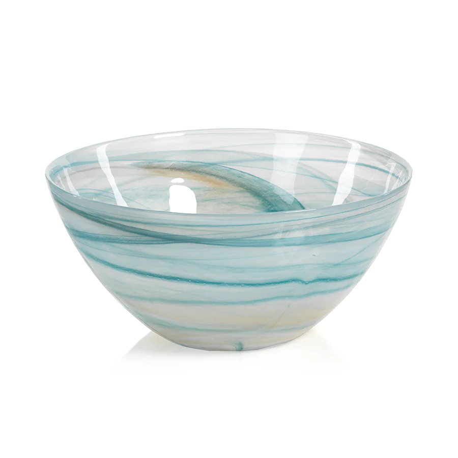 Zodax Azur Alabaster Glass Bowl - Large