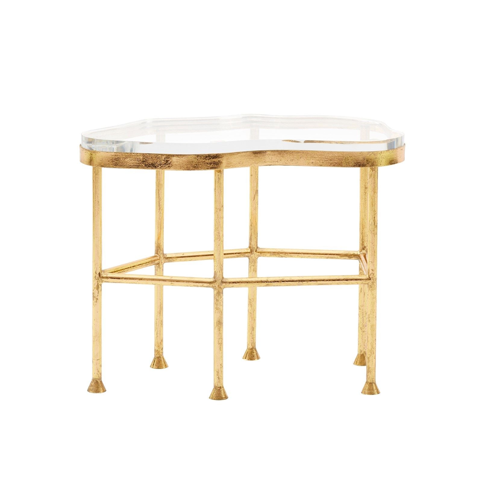 Bungalow 5 - Cristal Side Table, Gold-Bungalow 5-Blue Hand Home