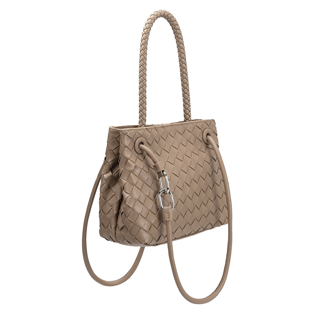 Vegan Leather Birkin-Inspired Handbag with Scarf – The DLM Shop