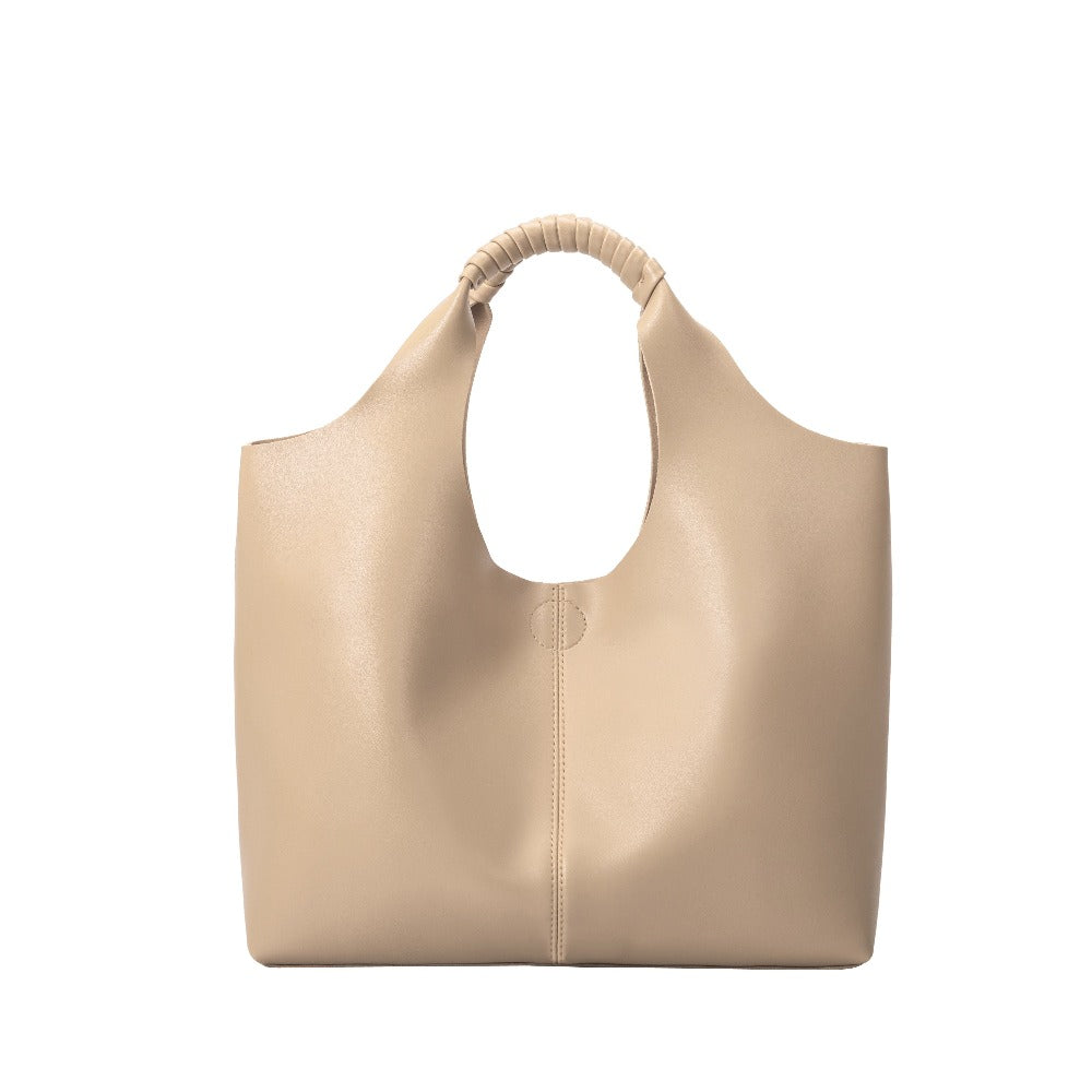 Bone Linda Medium Vegan Leather Tote Bag | Melie Bianco