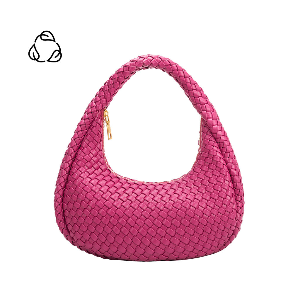 Lorelai Orchid Recycled Vegan Hobo Bag - FINAL SALE - Melie Bianco product image