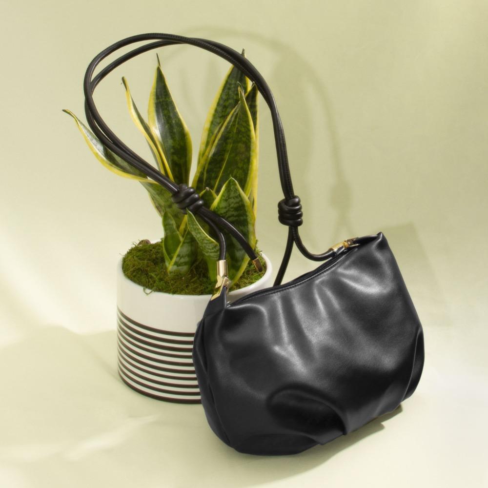 Nadine Black Medium Shoulder Bag - FINAL SALE