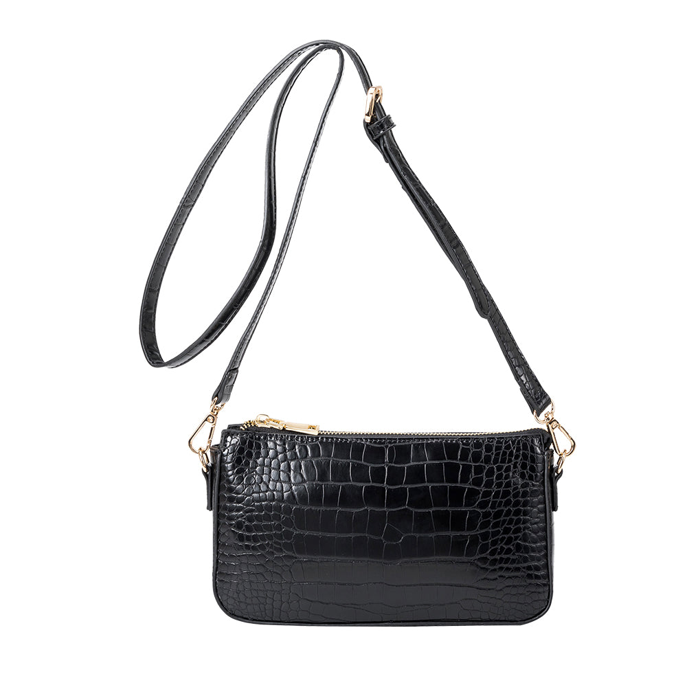 Amy Black Crossbody Bag