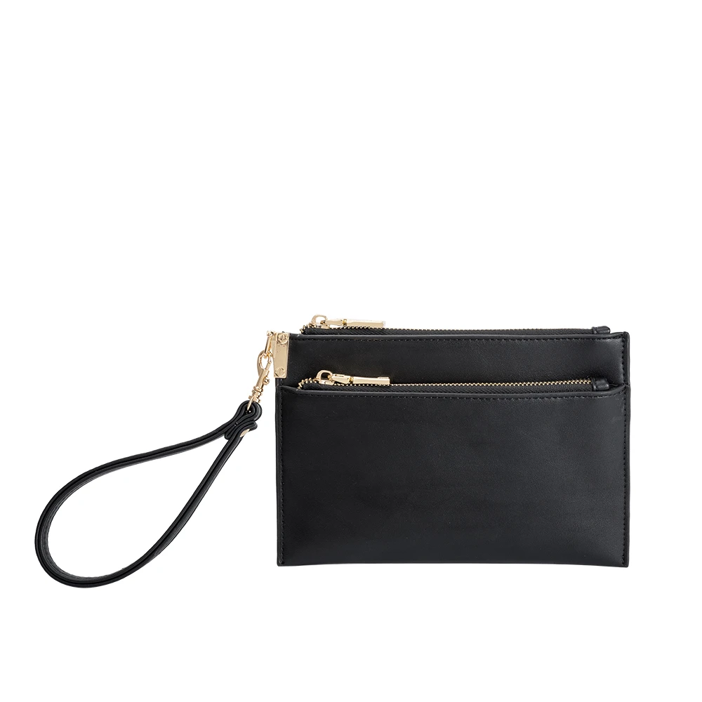 Bobbie Black Wristlet