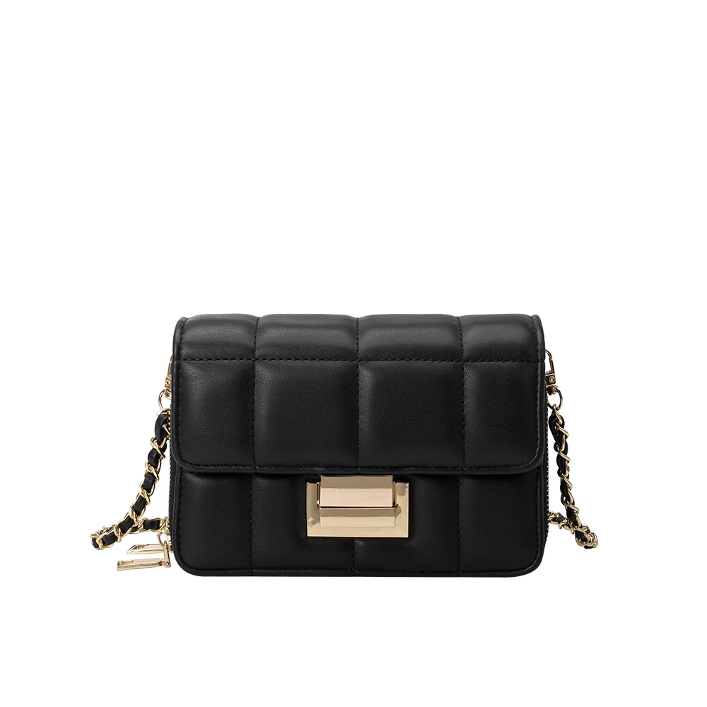 Julianna Black Small Shoulder Bag