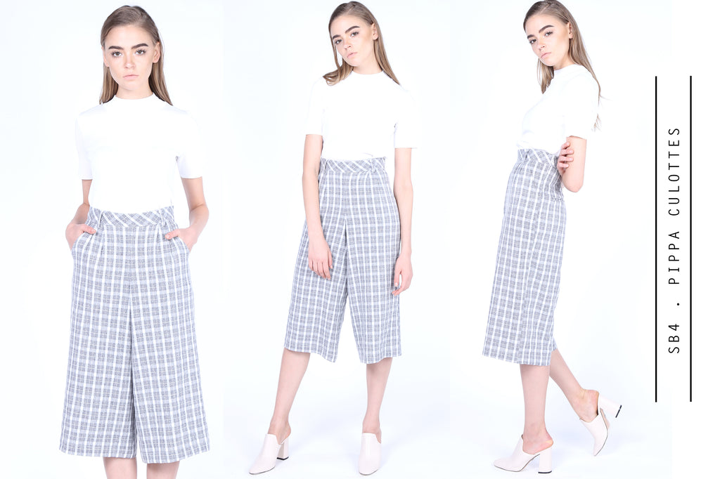 Pippa Plaids Culottes