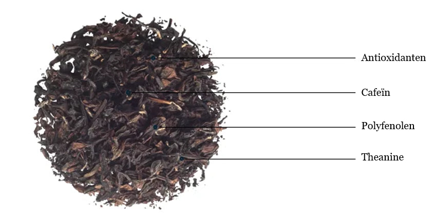 Voedingsstoffen uit Oolong-thee