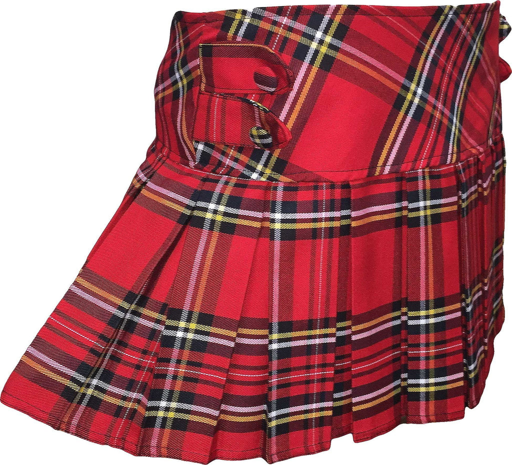 Royal Stewart Tartan Skirt With 4 Buttons – Best in Scotland