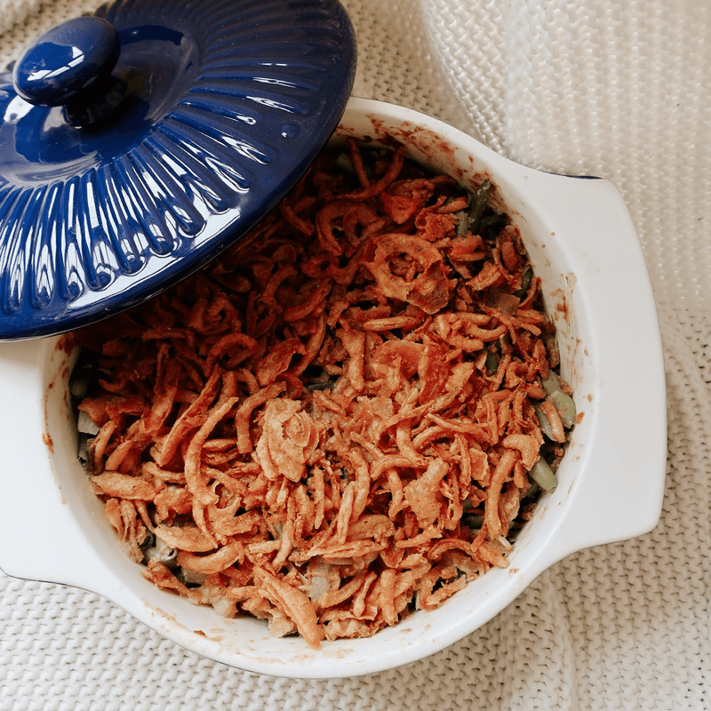 GF + DF Green Bean Casserole