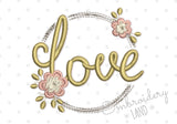 Love Flower Valentine's Day Design VA050