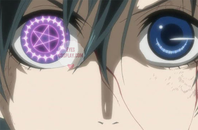 Black Butler Ciel Phantomhive Brightest Blue Pair