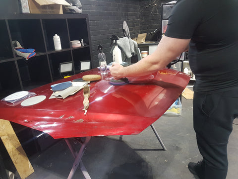 Detailing Training Scotland - Machine Sanding / Rotary polishing / Ceramic Coating