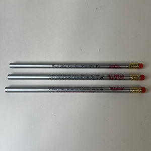 VINTAGE WALD INCORPORATED BICYCLE PARTS ADVERTISING PENCILS LOT OF 3 SILVER - Bicycle Heaven