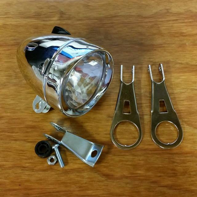 vintage style bicycle headlight