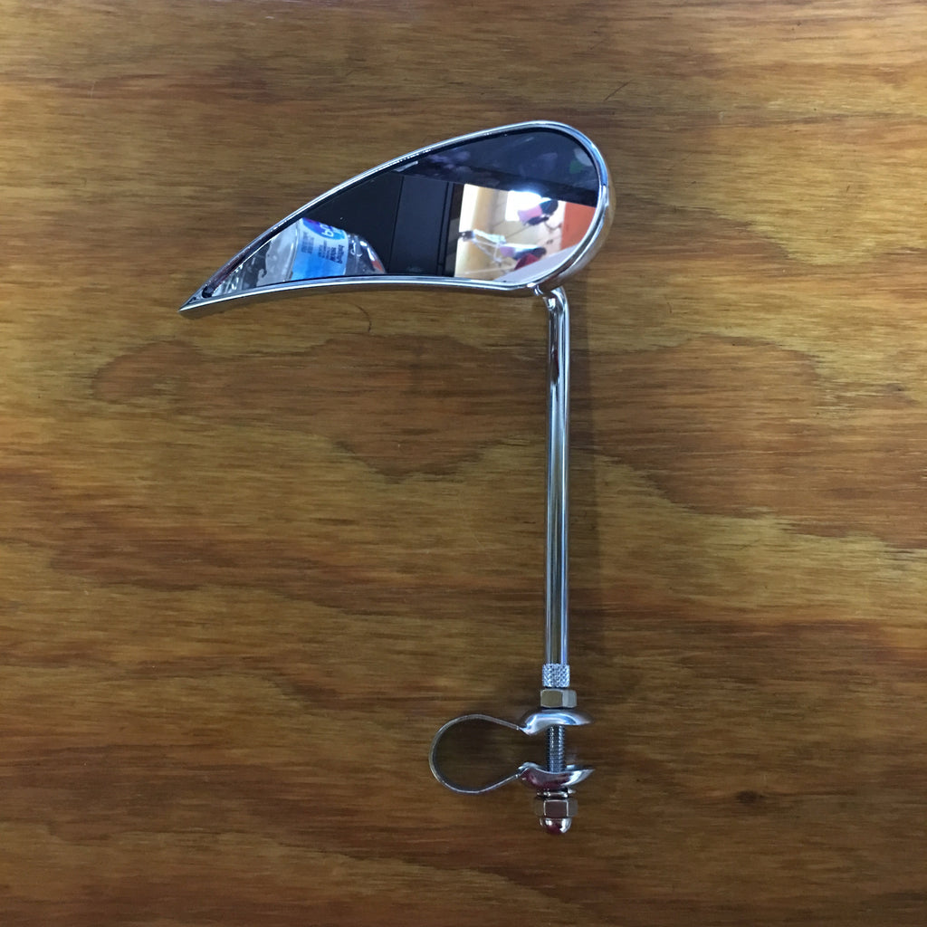 BICYCLE MIRROR TEAR DROP BLADE MIRROR 