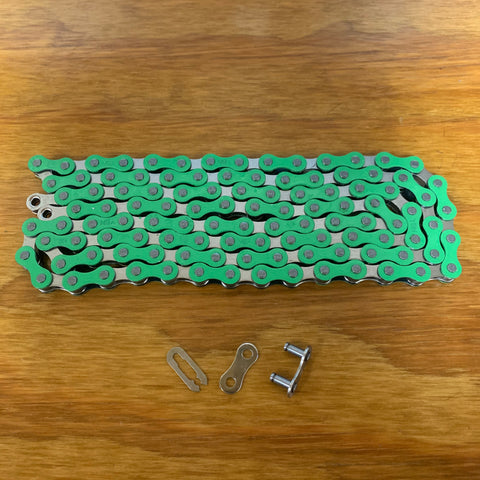 green bmx chain