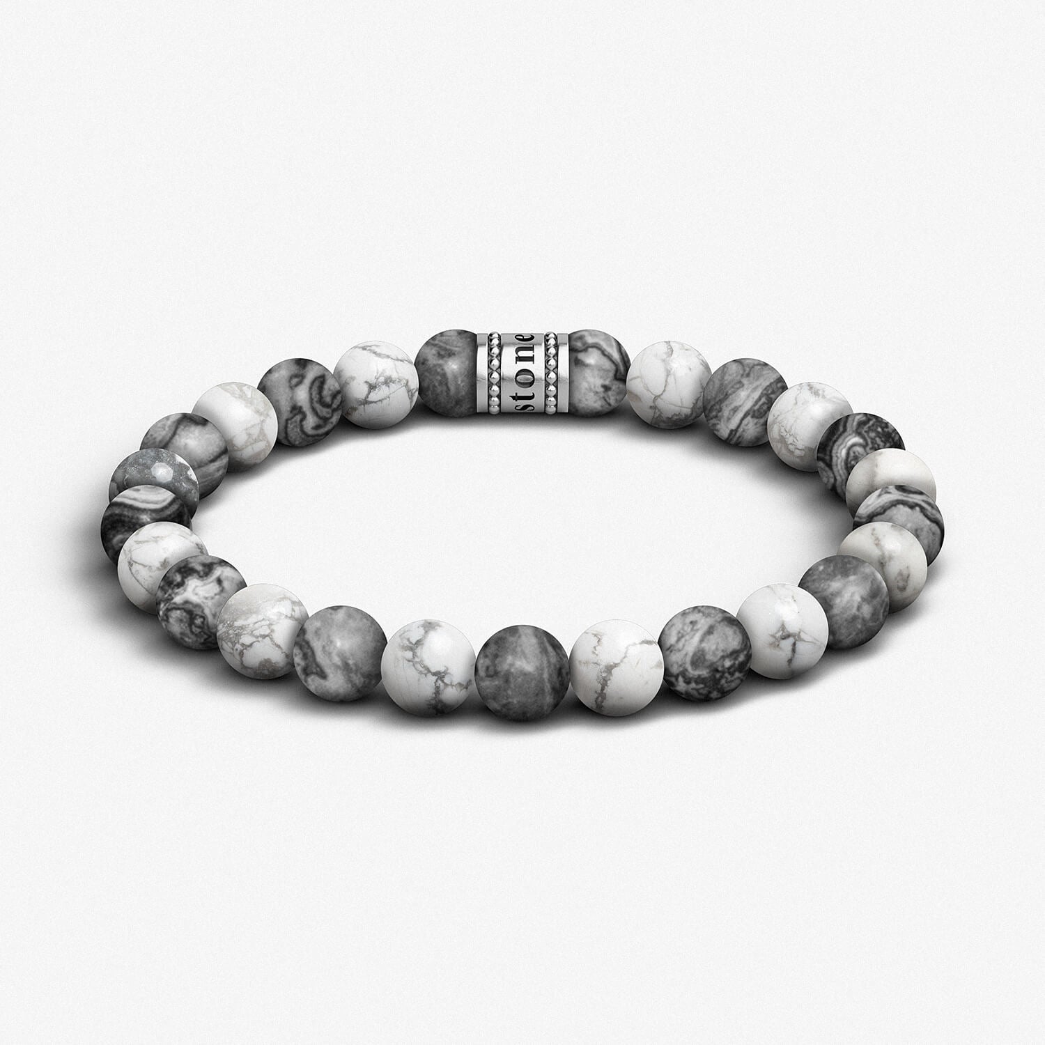 The Katie Sterling Silver Bead Bracelet Silver Bead - .de