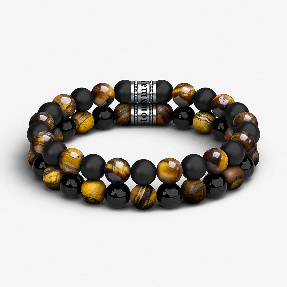 BOYBEADS, Massimo Dutti, Louis Vuitton Damier Graphite Bracelet Stack for  Men - BOYBEADS New York