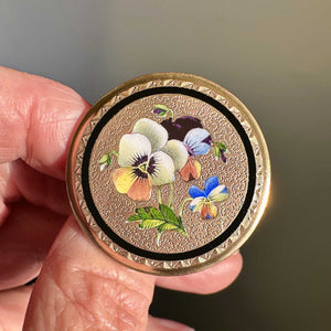 Passionate About Vintage Lot Enamel Flower Pins - Jewelry Bubble