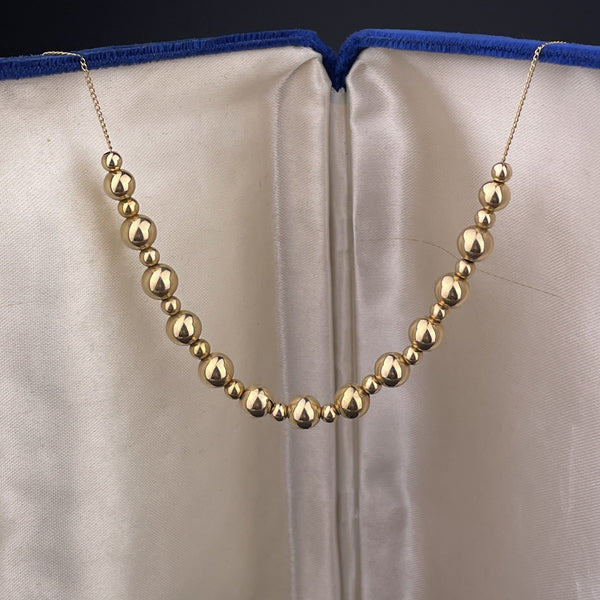 gold add a bead necklace