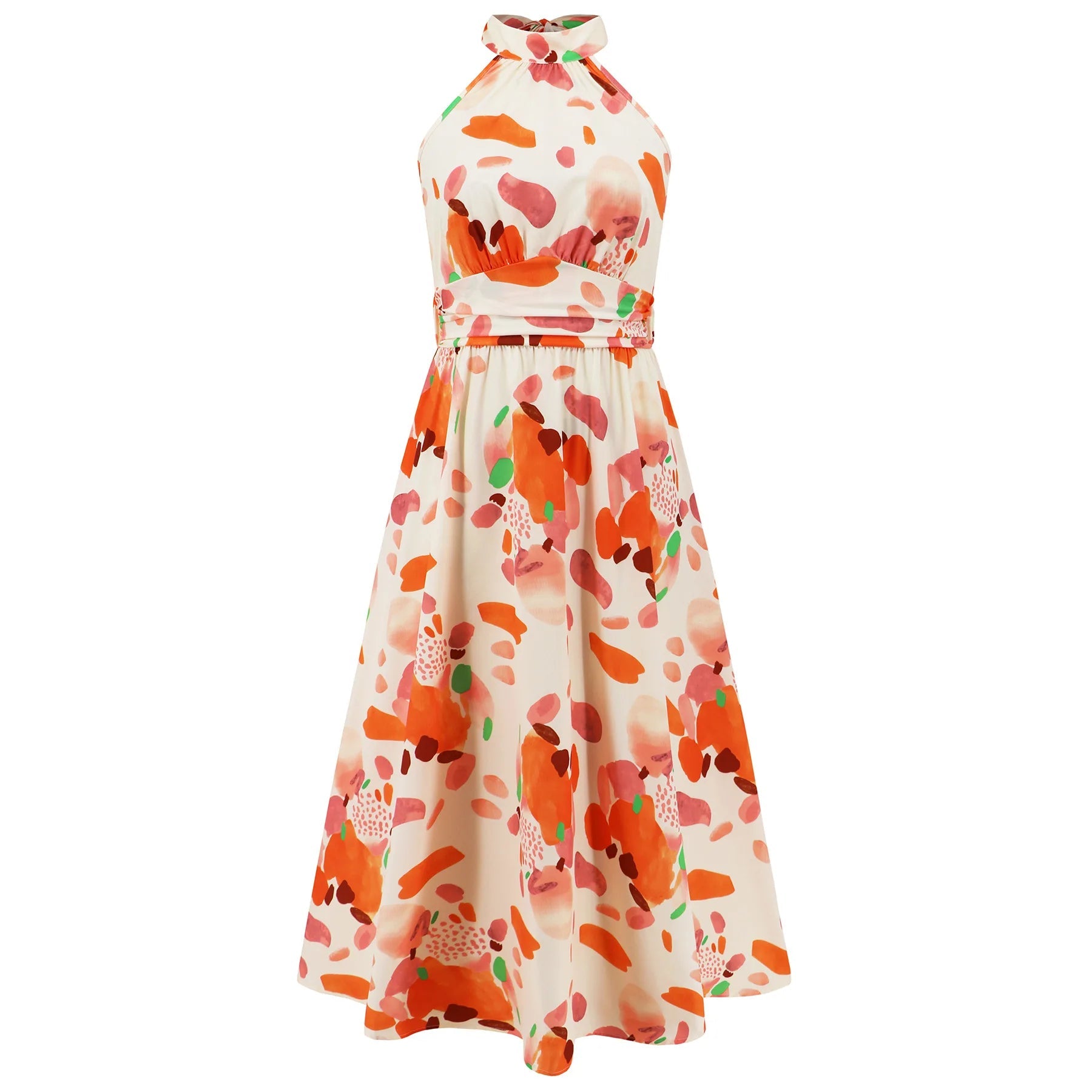 Floral Tunic Swimwear Dress - Boho Beach Style - Image 6
