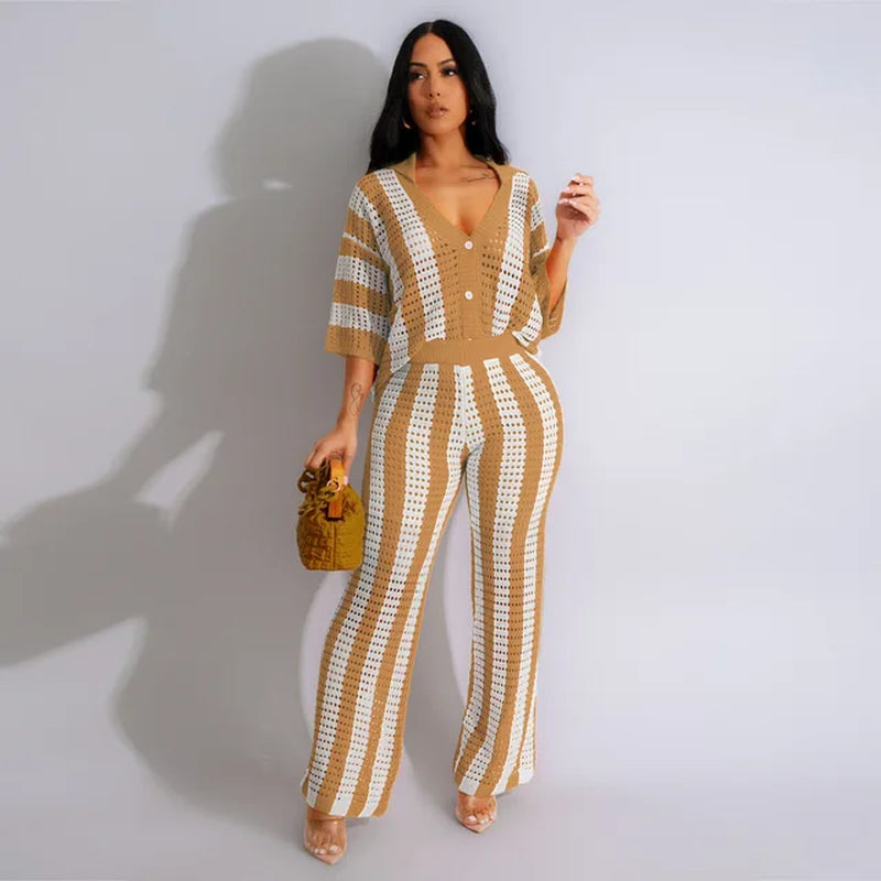 Stylish Women's Beach Cover-Up Dress and Swimwear - Image 9