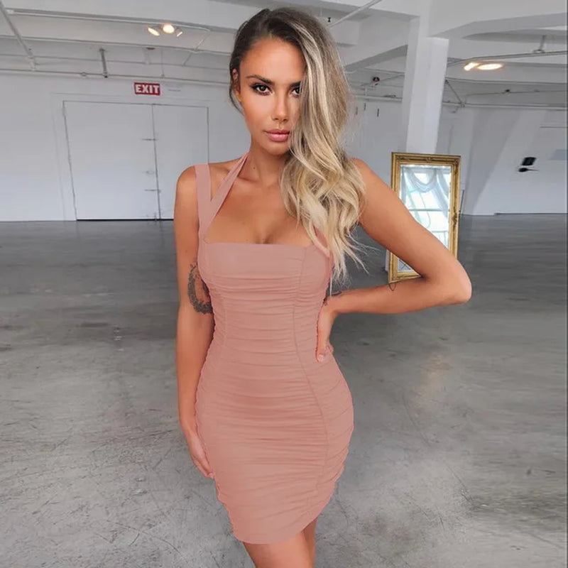 Elegant Backless Nightclub Dress with Buttocks Accent - Image 2