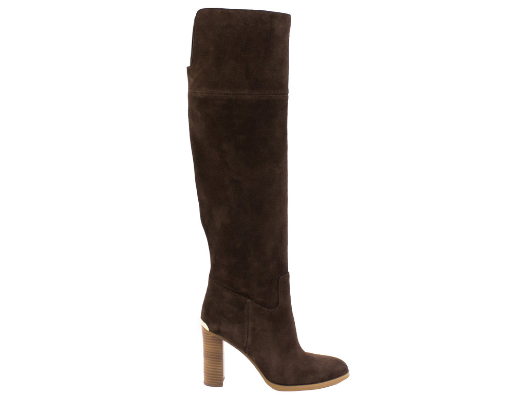 michael kors suede over the knee boots