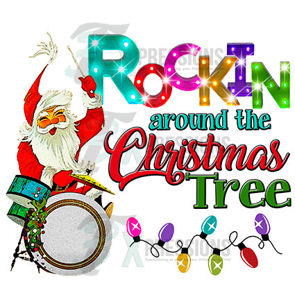 rockin around the christmas tree video happy