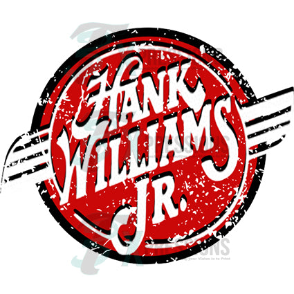 Hank Williams Jr Red - 3T Xpressions