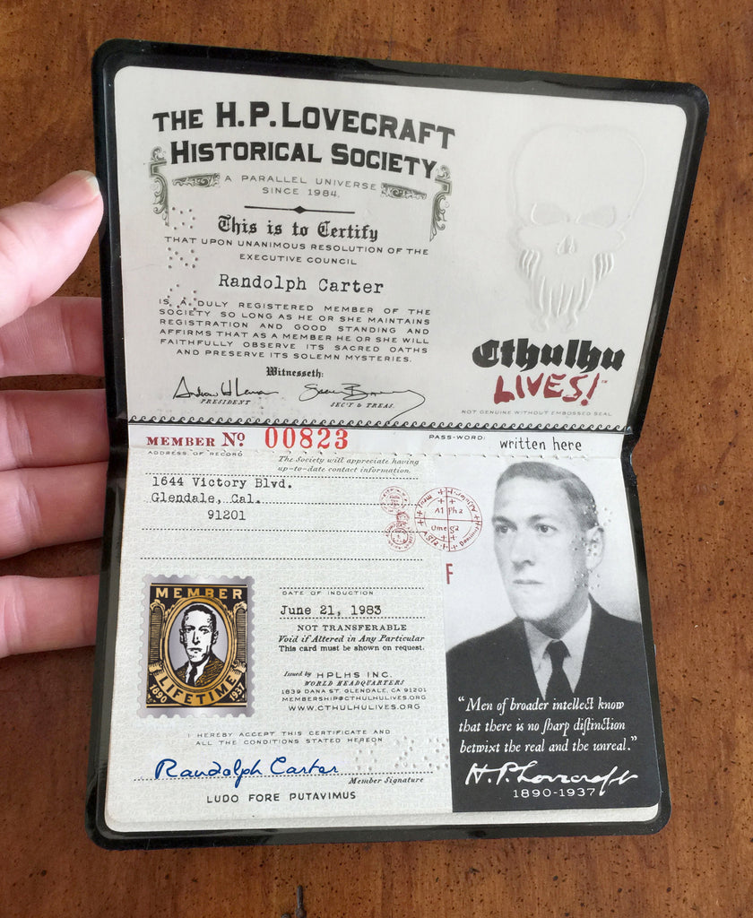 Hp Lovecraft Historical Society Membership The Hplhs Store 3354