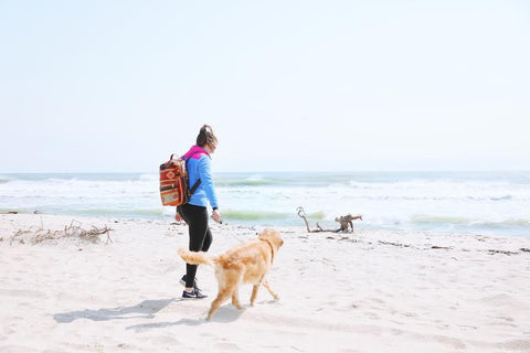 Meredith Hanson and her dog Willis