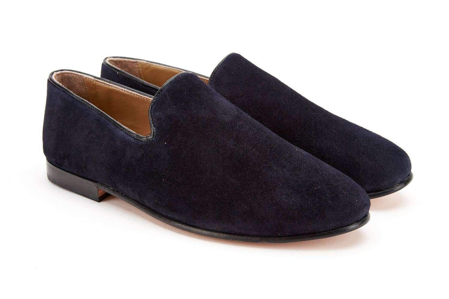 Midnight Suede Loafers