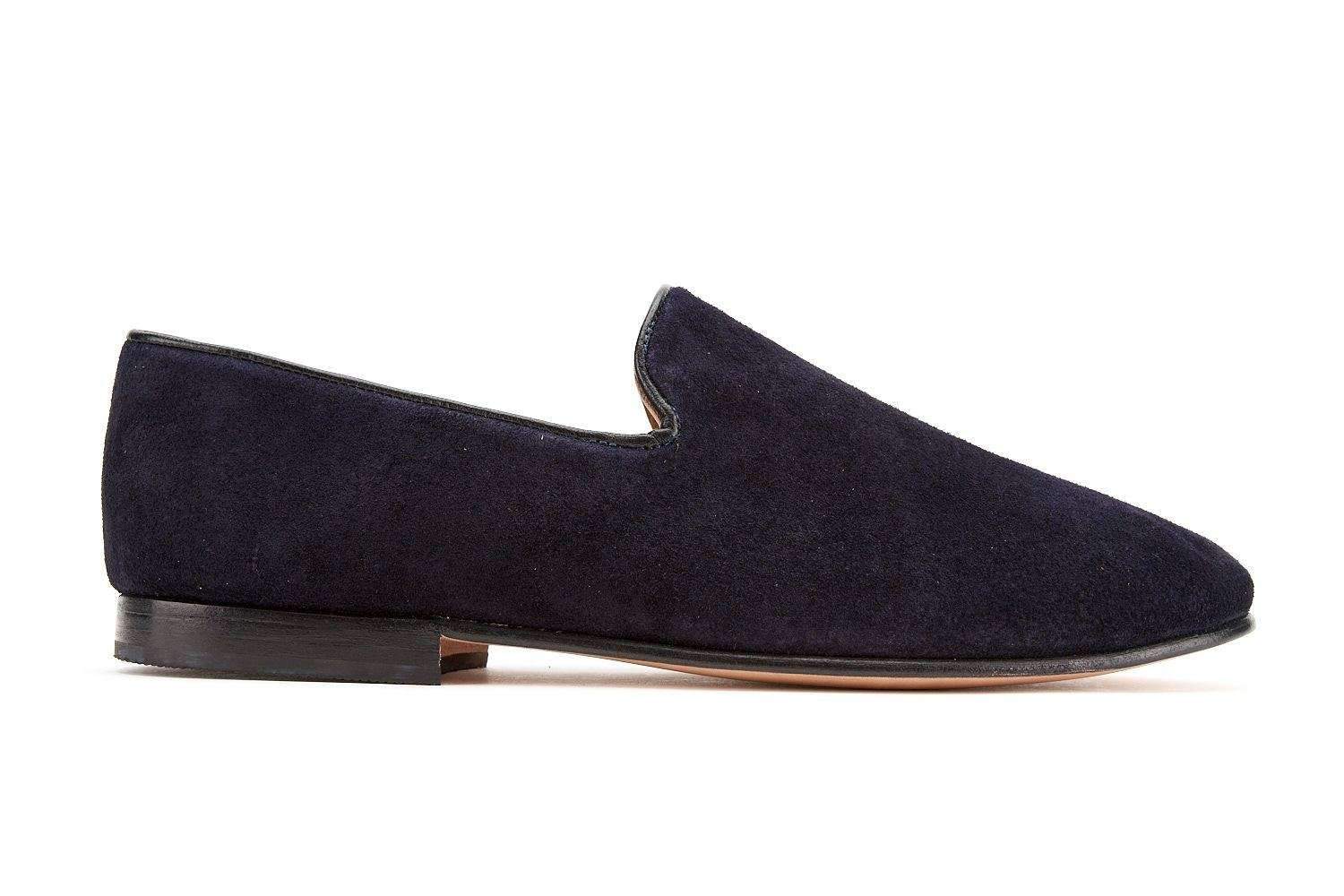 Midnight Suede Loafers