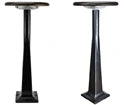 Lucky Wood Seat Bolt Down Soda Fountain Counter Stools