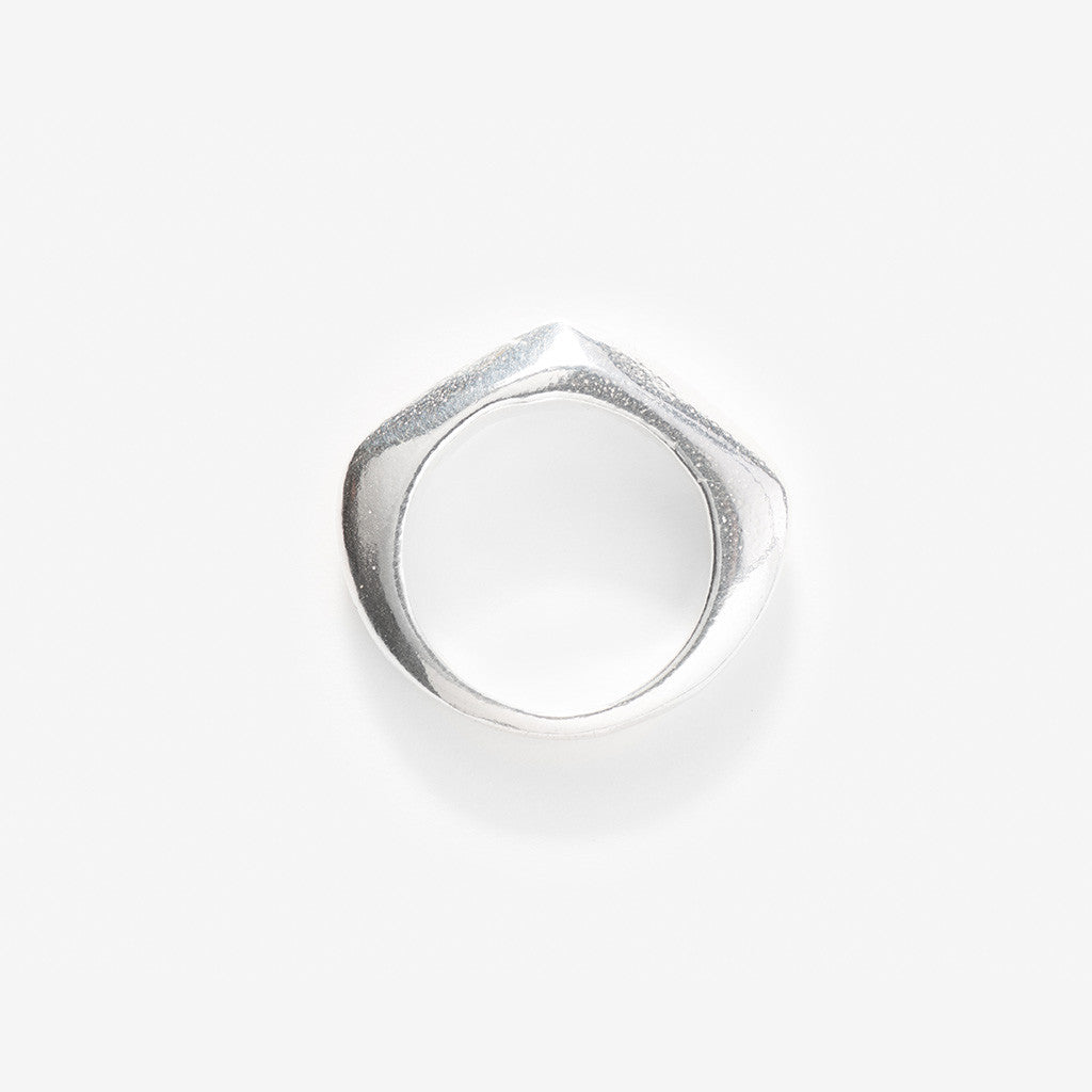 Nera Silver Ring – Rebecca Pinto