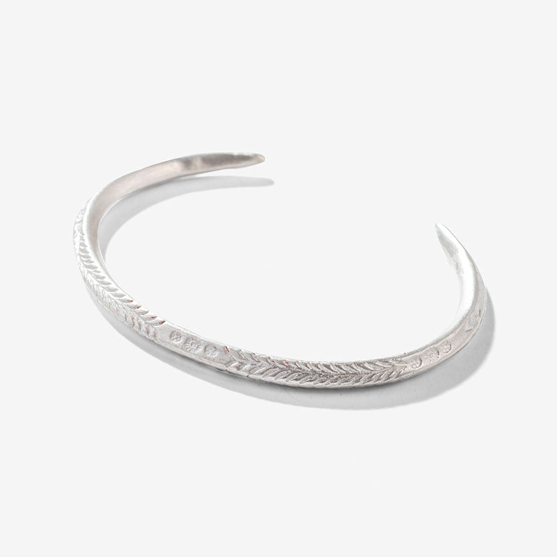 Sterling Silver Shutter Cuff Bracelet