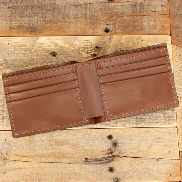Amish Hand Made Brown Hippo Billfold – Yoder Leather Company