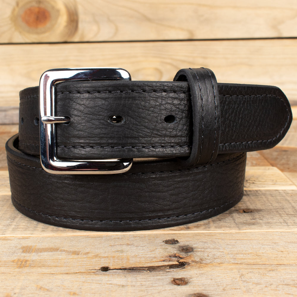 bison leather belts