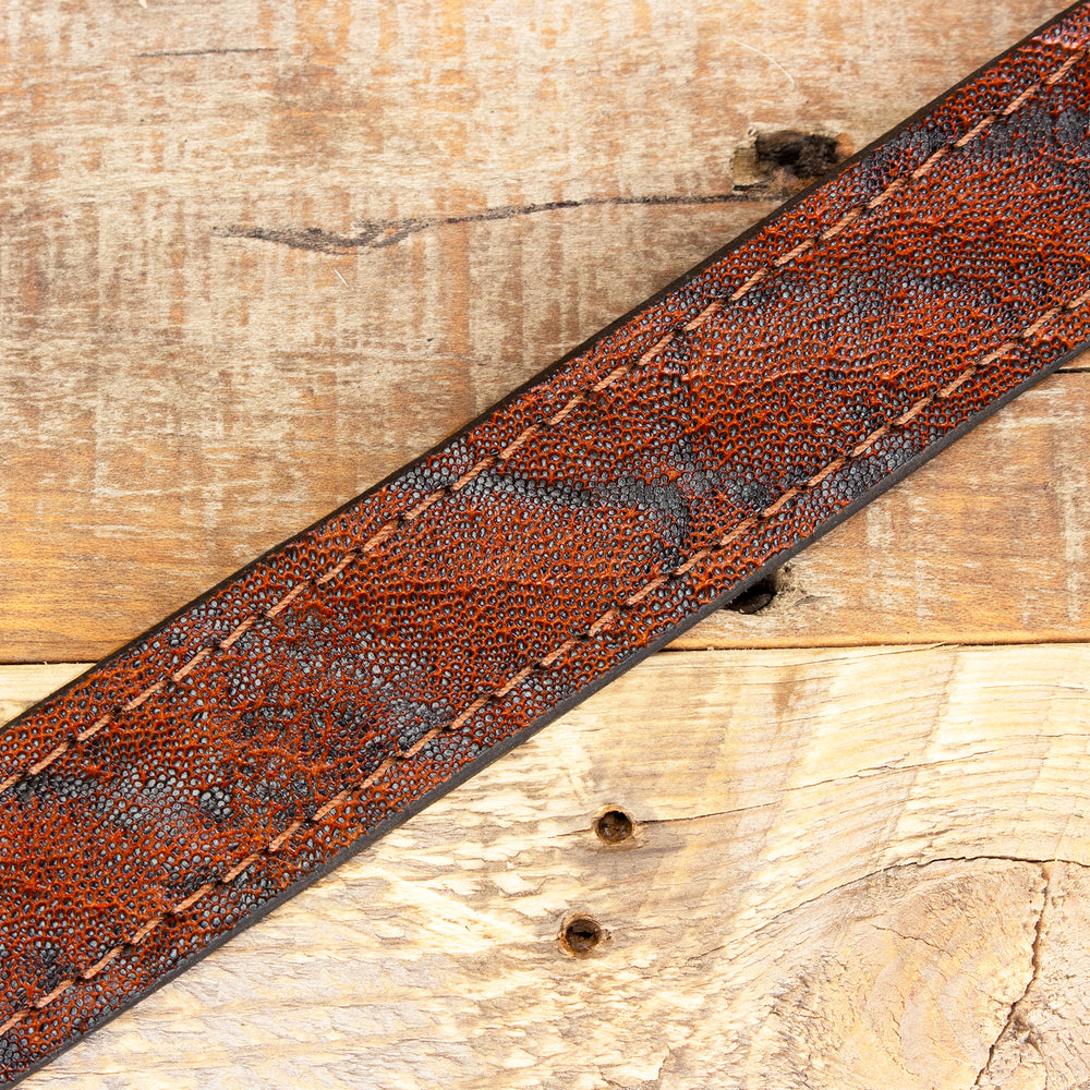Dragon Fire Elephant Hide Leather Belt – Yoder Leather Company